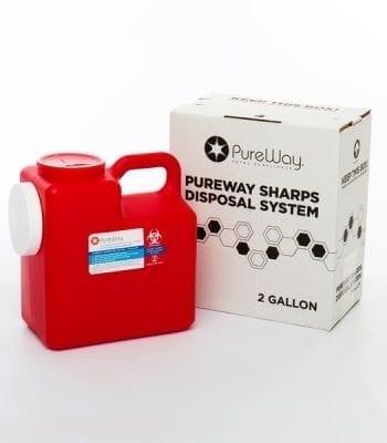 2 GALLON SHARPS DISPOSAL SYSTEM